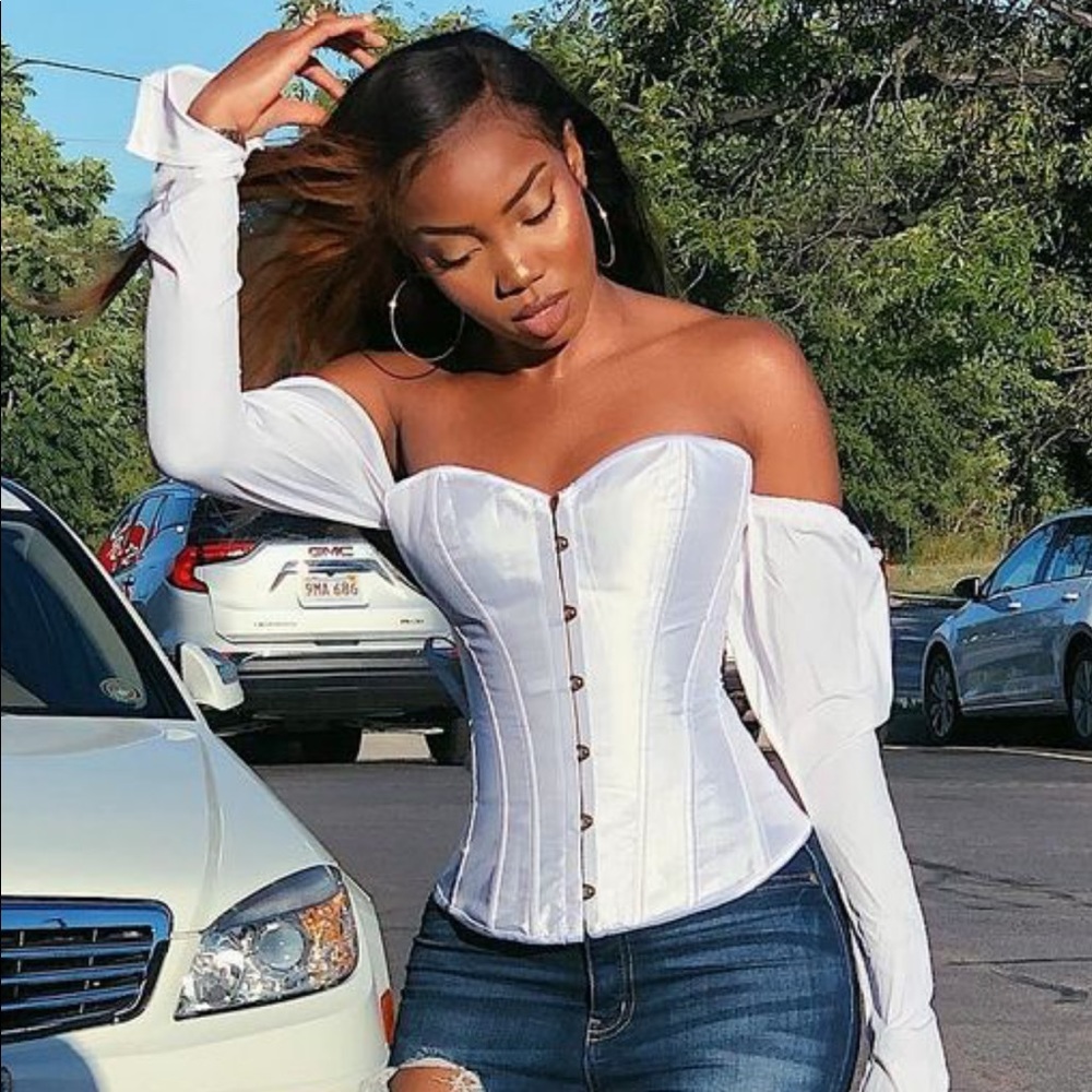 Strapless Corset Top